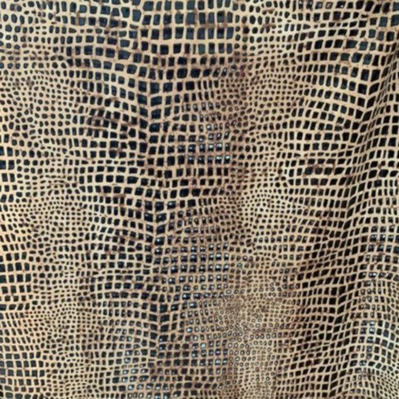 Brand New Snakeskin Print Skirt - Picture 4 of 4